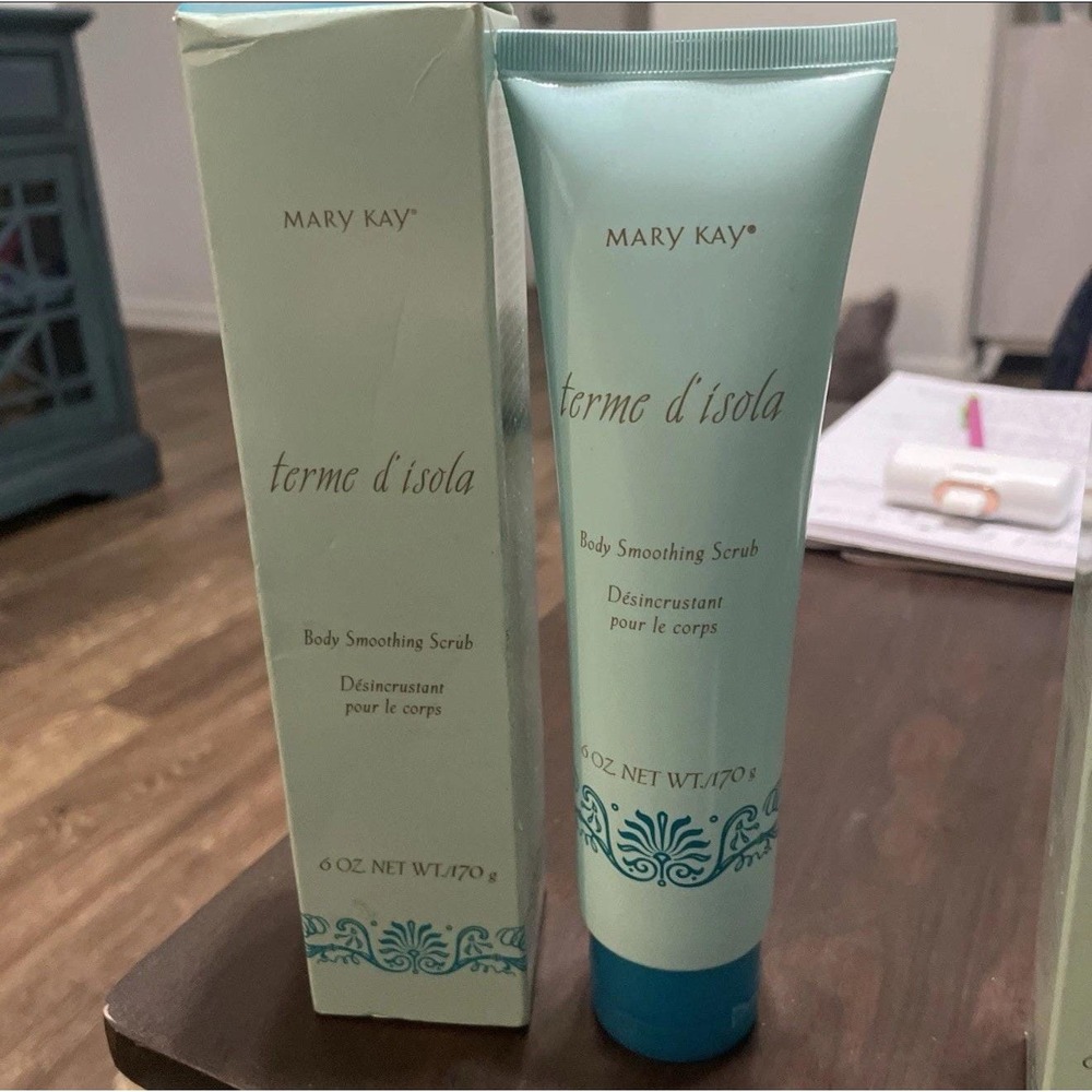 Mary Kay Terme d'Isola Body Smoothing Scrub 6 oz w/ Box RARE